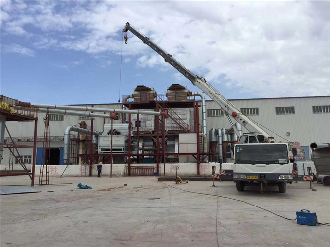 金寨县“手脚齐动”—— 吊车的 “协同作业” 技术