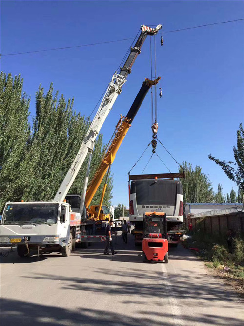 金寨县港口集装箱搬运案例